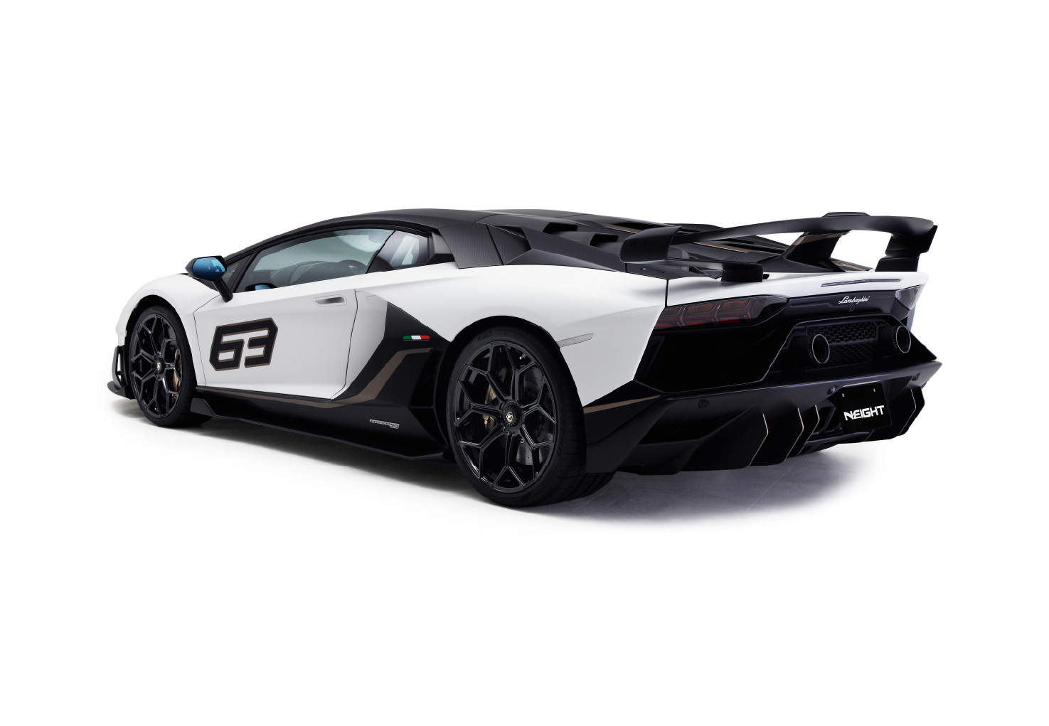 後斜45度からのボディーカバー