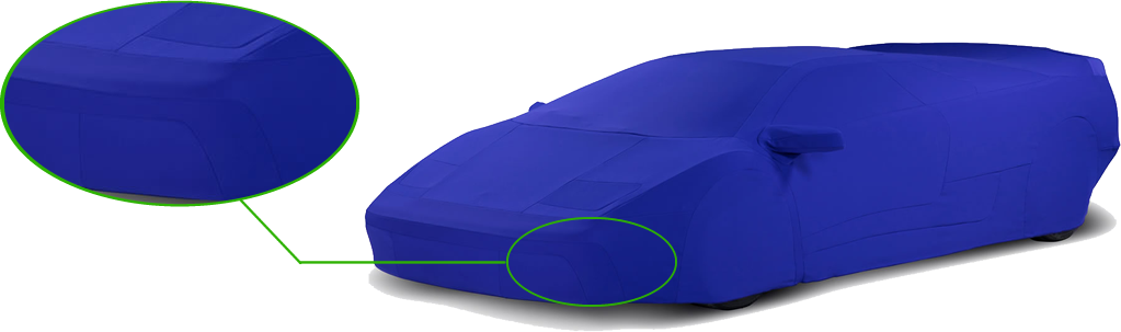 綺麗なバンパーラインを表現