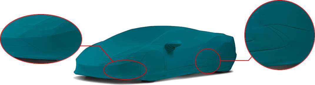 バンパーやサイドステップの特徴も表現することで違いを表現