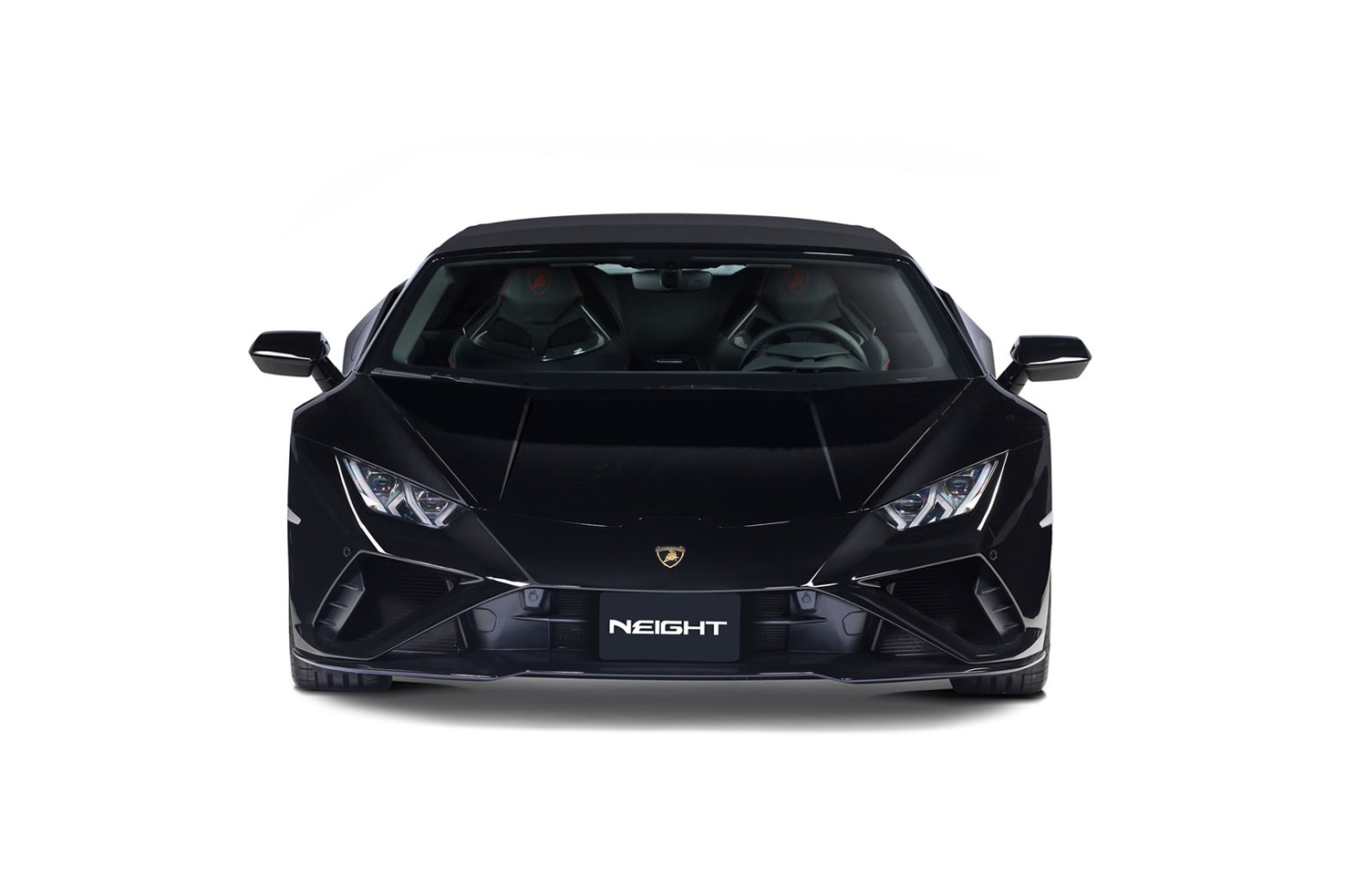 正面からのボディーカバー