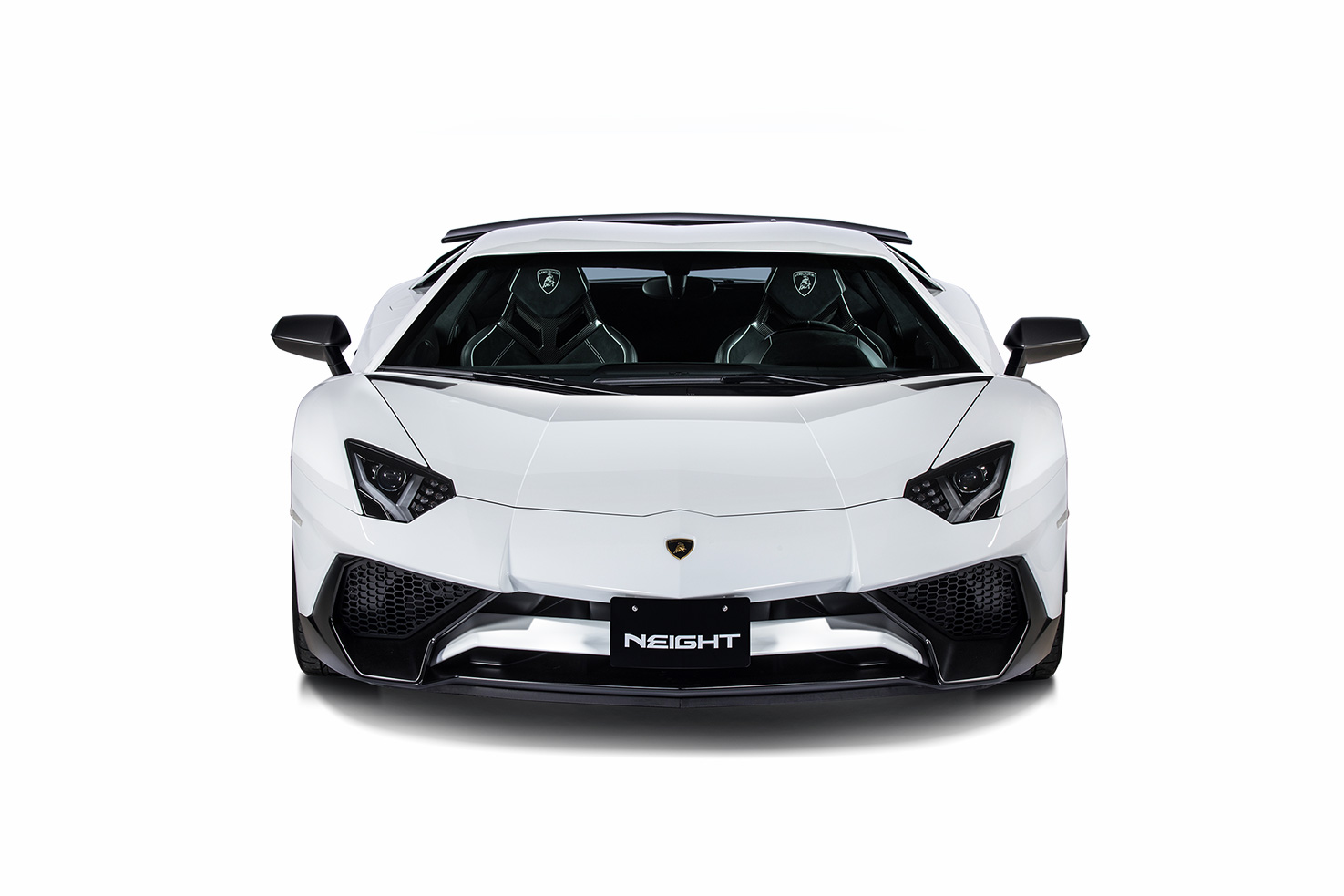 正面からのボディーカバー