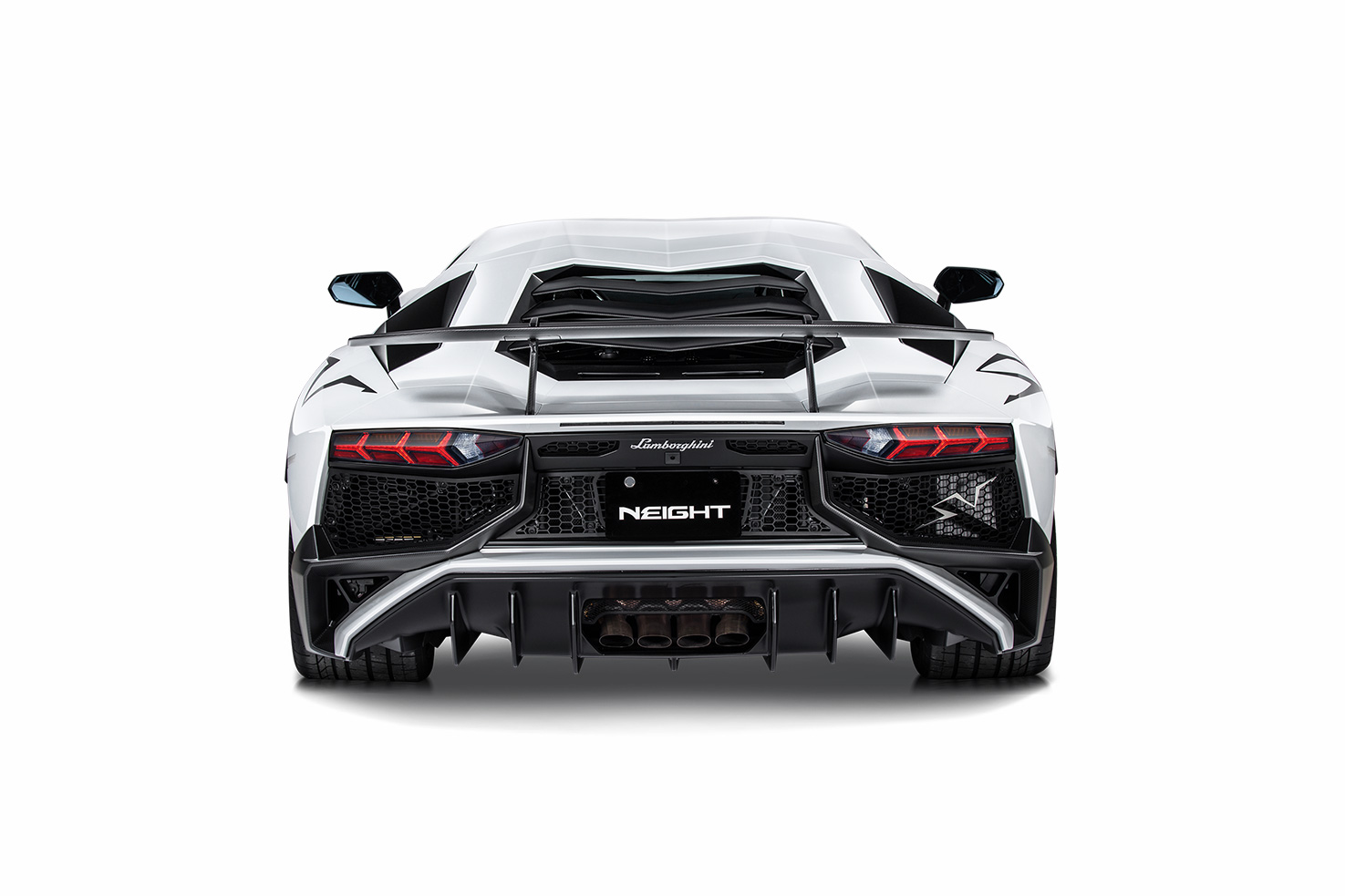 リアからのボディーカバー