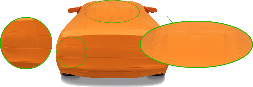 エアインテークやテールデザインも表現