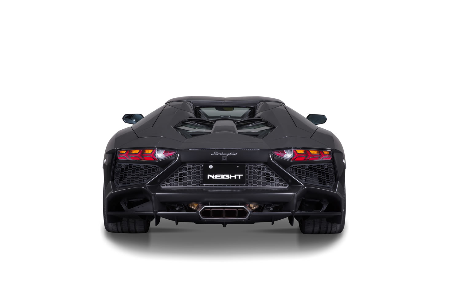 リアからのボディーカバー