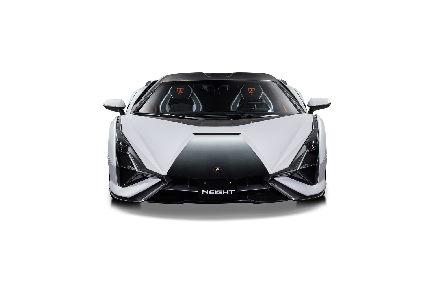 正面からのボディーカバー