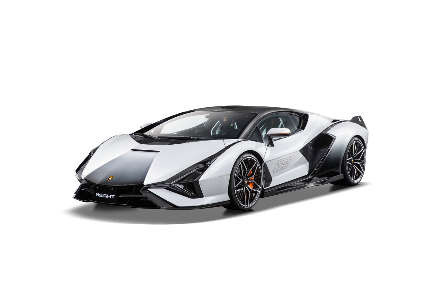 前斜め45度からのボディーカバー