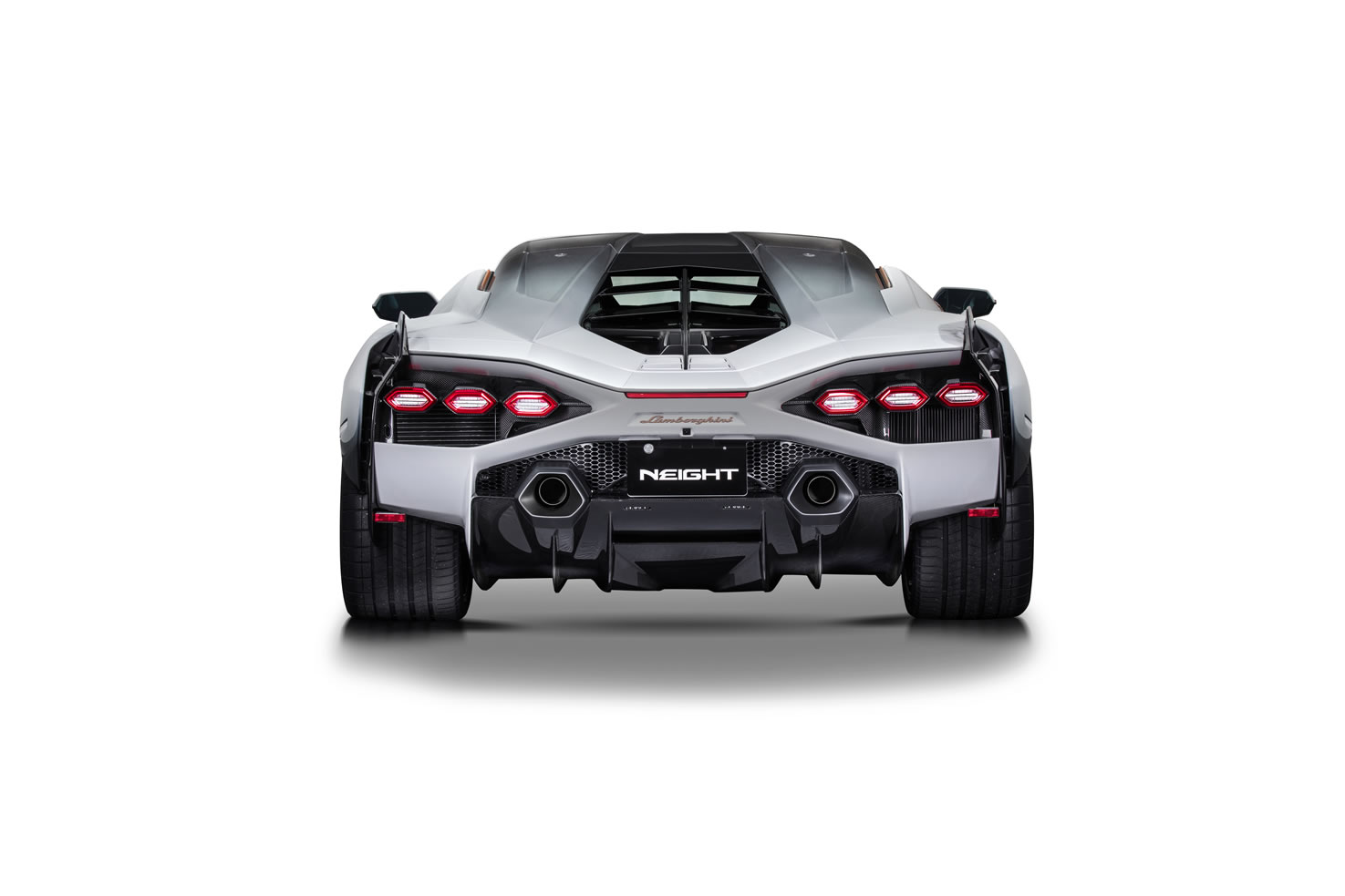 リアからのボディーカバー