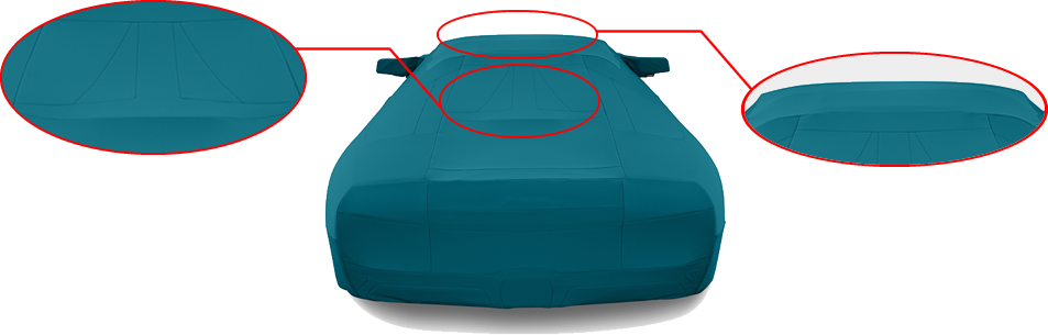 ソフトトップやエンジンフードの形状まで再現